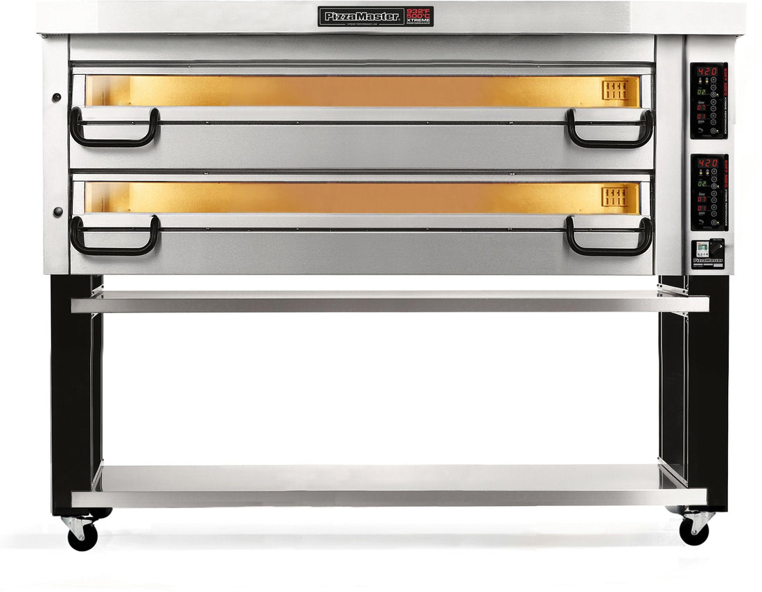 PizzaMaster - 900 Series 4 Stone Hearth, 2 Deck, Modular Electric Pizza Oven - PM 942ED