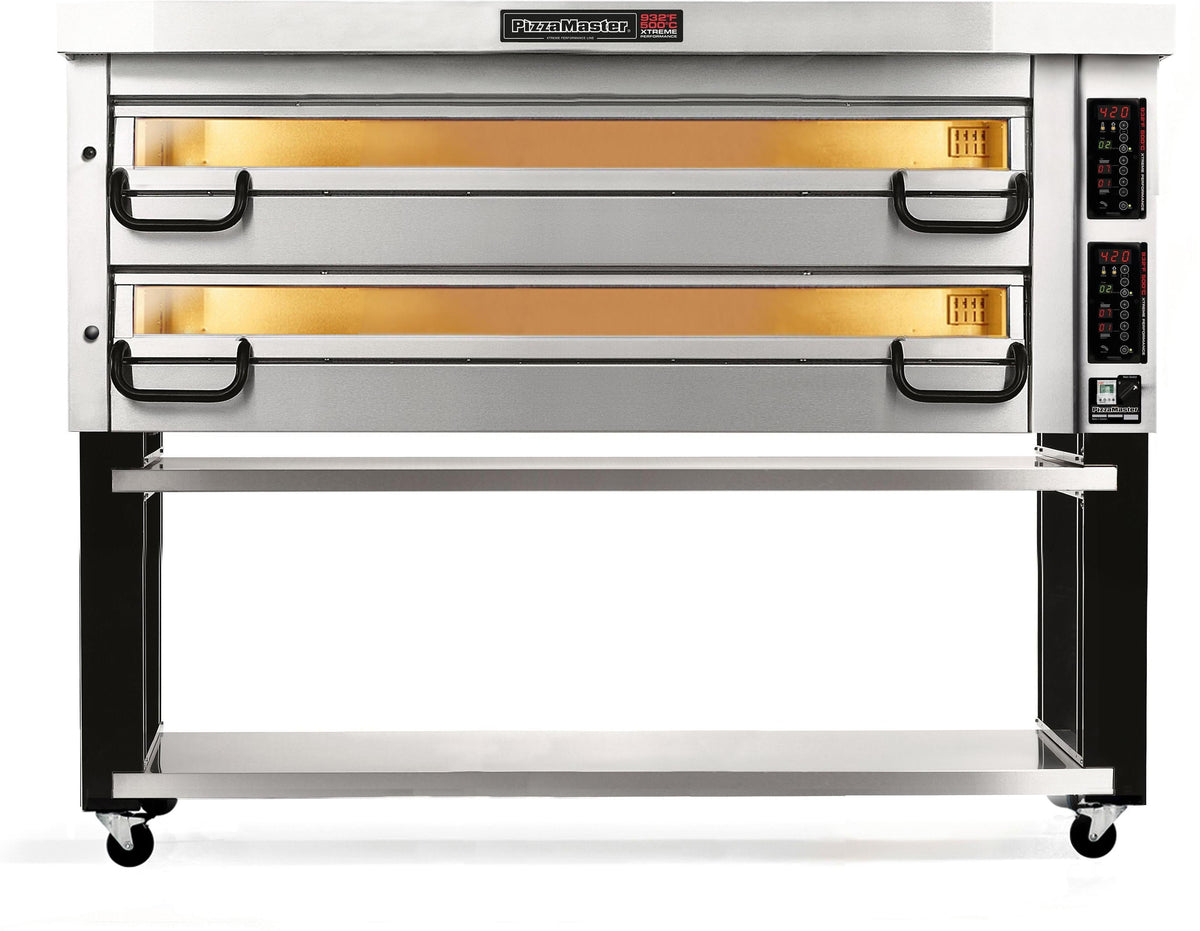 PizzaMaster - 900 Series 4 Stone Hearth, 2 Deck, Modular Electric Pizza Oven - PM 942ED