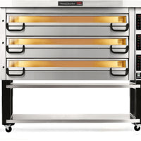 PizzaMaster - 900 Series 4 Stone Hearth, 3 Deck, Modular Electric Pizza Oven - PM 943ED