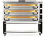 PizzaMaster - 900 Series 4 Stone Hearth, 3 Deck, Modular Electric Pizza Oven - PM 943ED