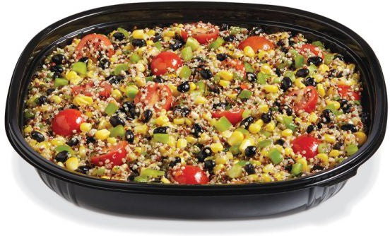 Placon - 80 Oz Black PET Catering Bowl, 50/Cs - SB2X-80B