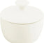 Porland - Dove 7.35 Oz White Soley Sugar Bowl with Lid, Pack of 6 - 04ALM000363