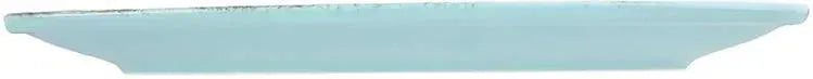 Porland - Lykke 12.5" Turquoise Oval Plate, Pack of 6 - 04ALM005958