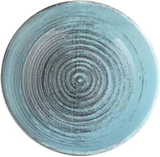 Porland - Lykke 5.25", 9 Oz Turquoise Deep Bowl, Pack of 6 - 04ALM005964