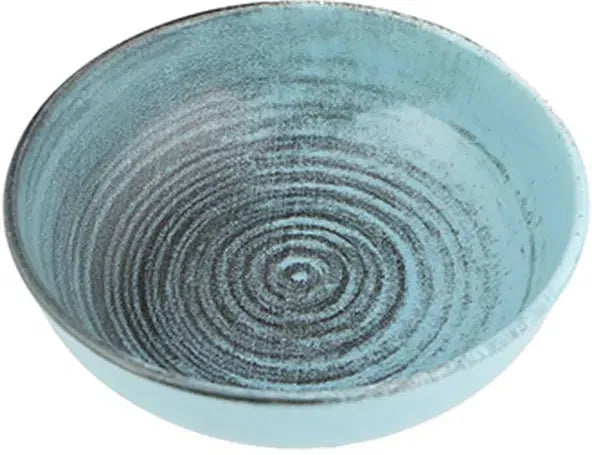 Porland - Lykke 5.25", 9 Oz Turquoise Deep Bowl, Pack of 6 - 04ALM005964