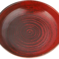 Porland - Lykke 8.6", 28 Oz Red Flat Bowl, Pack of 6 - 04ALM005797