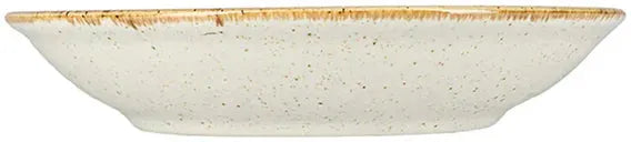 Porland - Seasons 10.25" Beige Round Deep Plate, Pack of 6 - 04ALM001503