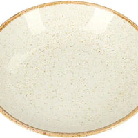 Porland - Seasons 10.25" Beige Round Deep Plate, Pack of 6 - 04ALM001503
