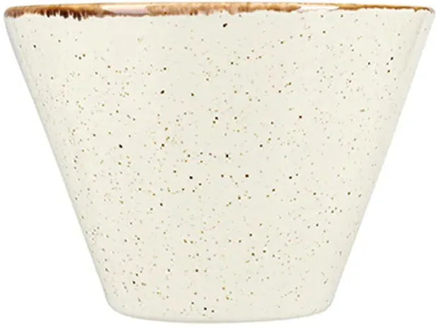 Porland - Seasons 4.75", 13.25 Oz Beige Conic Bowl, Pack of 6 - 04ALM001438