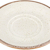 Porland - Seasons 5.6" Beige Saucer For Tea Cup, Pack of 36 - 04ALM007432