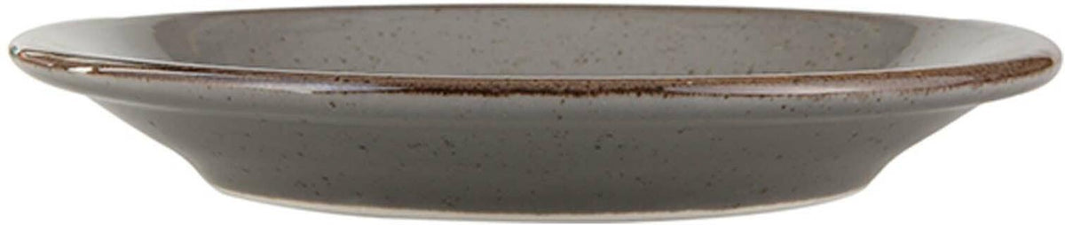 Porland - Seasons 5.6" Dark Grey Saucer For Tea Cup, Pack of 36 - 04ALM007037