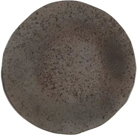 Porland - Stoneware 11.3" Ironstone Flat Plate, Pack of 6 - 04SWA000033