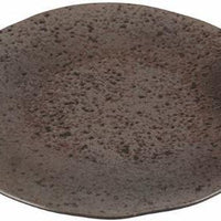 Porland - Stoneware 5.5", 10 Oz Ironstone Flat Plate, Pack of 6 - 04SWA000057