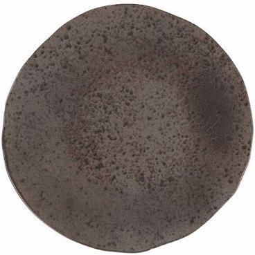 Porland - Stoneware 5.5", 10 Oz Ironstone Flat Plate, Pack of 6 - 04SWA000057