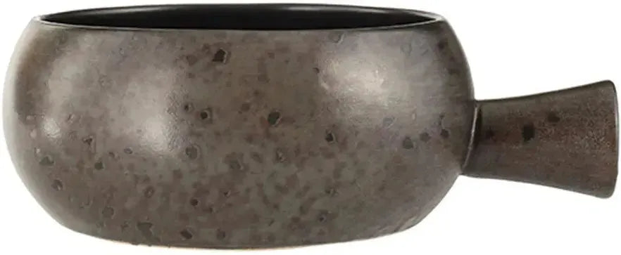 Porland - Stoneware 5.5" Ironstone Serving Deep Bowl with Handle, Pack of 6 - 04SWA000097