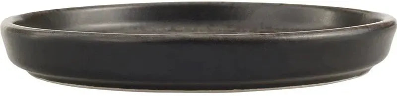 Porland - Stoneware 8" Ironstone Signature Flat Round Plate, Pack of 6 - 04SWA000001