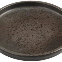 Porland - Stoneware 8" Ironstone Signature Flat Round Plate, Pack of 6 - 04SWA000001