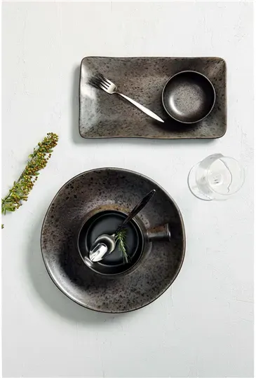 Porland - Stoneware 4", 3 Oz Ironstone Bowl, Pack of 6 - 04SWA000065