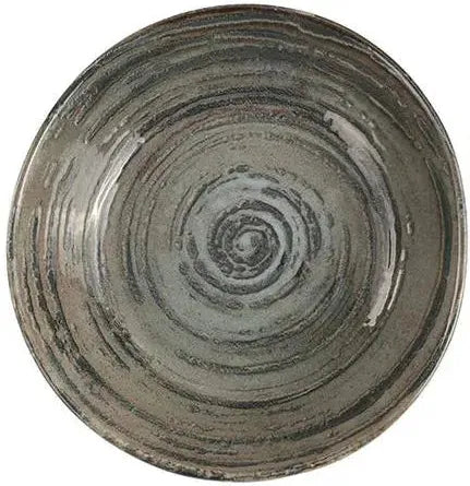 Porland - Stoneware 9.2" Ironstone Vintage Pasta Bowl, Pack of 6 - 04SWA000109