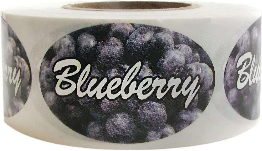 Precision Label & Tag - Blueberry Labels, 325 Labels/Roll - 3651790