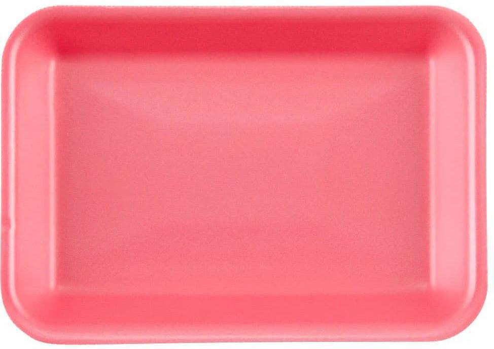 ProAmpac - 25D Pink Foam Tray, 100/Cs - 201025DP00