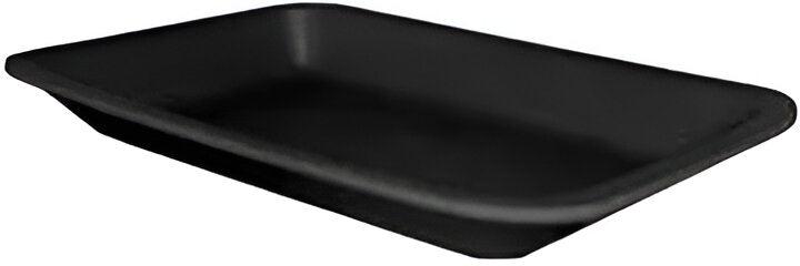 ProAmpac - 38 Or 8S Polystyrene Foam Black Tray, 500/Cs - 2010380N00