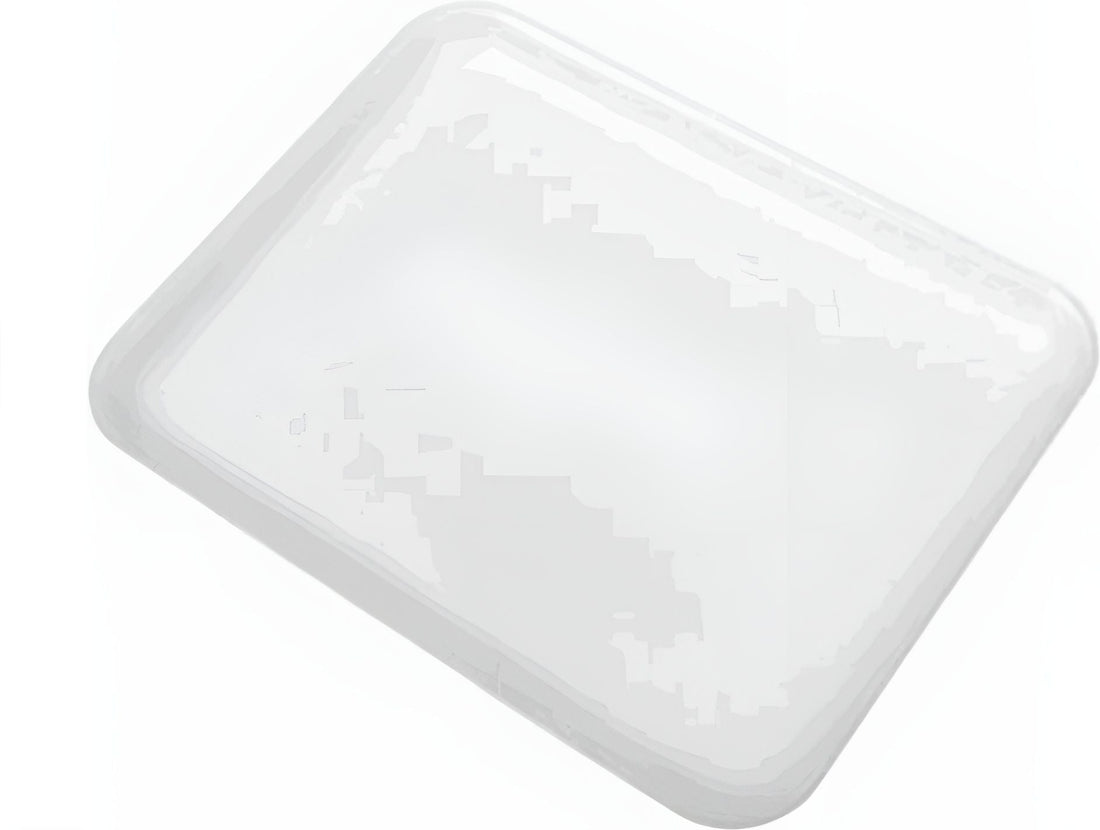 ProAmpac - 9.25" x7.25" x.625" 34/4S White Foam Meat Trays, 500 Per Case - 2010340W00