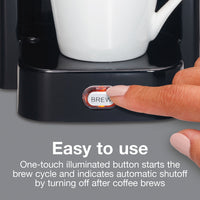 Proctor Silex Commercial - 10 Oz Single Serve Coffee Maker - 49961