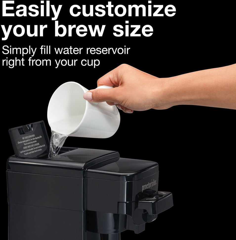 Proctor Silex Commercial - 10 Oz Single Serve Coffee Maker - 49961