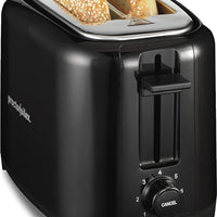 Proctor Silex Commercial - 10.3" 2 Slice Extra Wide Slot Toaster with Cool Wall Black - 22215G