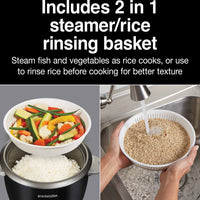 Proctor Silex Commercial - 16 Cup Rice Cooker & Food Steamer - 37527