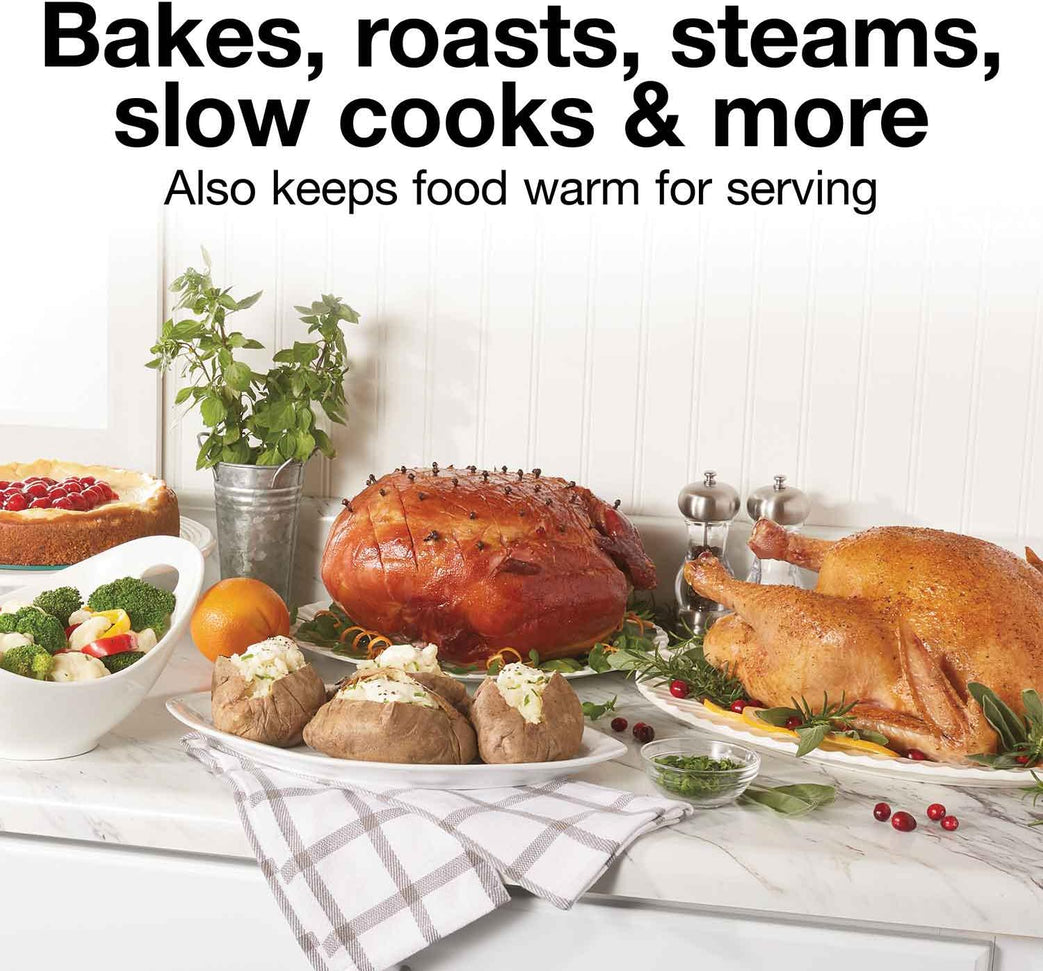 Proctor Silex Commercial - 18 Qt Black Electric Roaster Oven - 32200