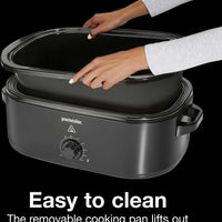 Proctor Silex Commercial - 18 Qt Black Electric Roaster Oven - 32200