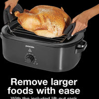 Proctor Silex Commercial - 18 Qt Black Electric Roaster Oven - 32200