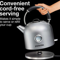 Proctor Silex Commercial - 1.7 L Electric Dome Kettle - 41035C