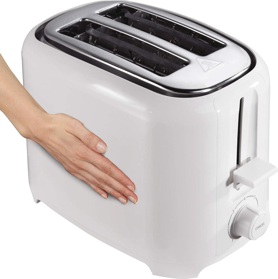 Proctor Silex Commercial - 2 Slice Extra Wide Slot Toaster with Toast Boost White - 22216PS