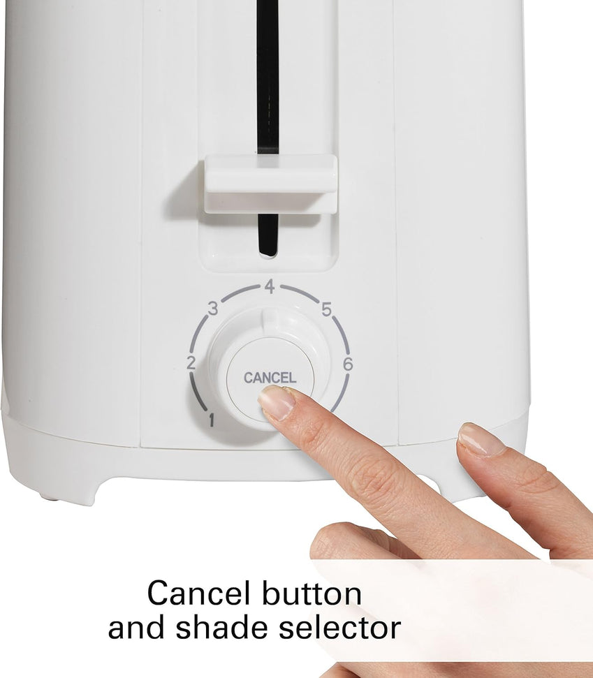 Proctor Silex Commercial - 2 Slice Extra Wide Slot Toaster with Toast Boost White - 22216PS