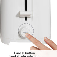 Proctor Silex Commercial - 2 Slice Extra Wide Slot Toaster with Toast Boost White - 22216PS