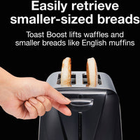 Proctor Silex Commercial - 2 Slice Metal Toaster Black - 22304G