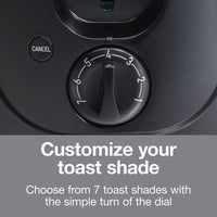 Proctor Silex Commercial - 2 Slice Metal Toaster Black - 22304G