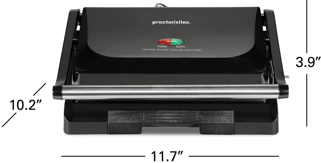 Proctor Silex Commercial - 2-in-1 Panini Press & Compact Grill - 25440PSC