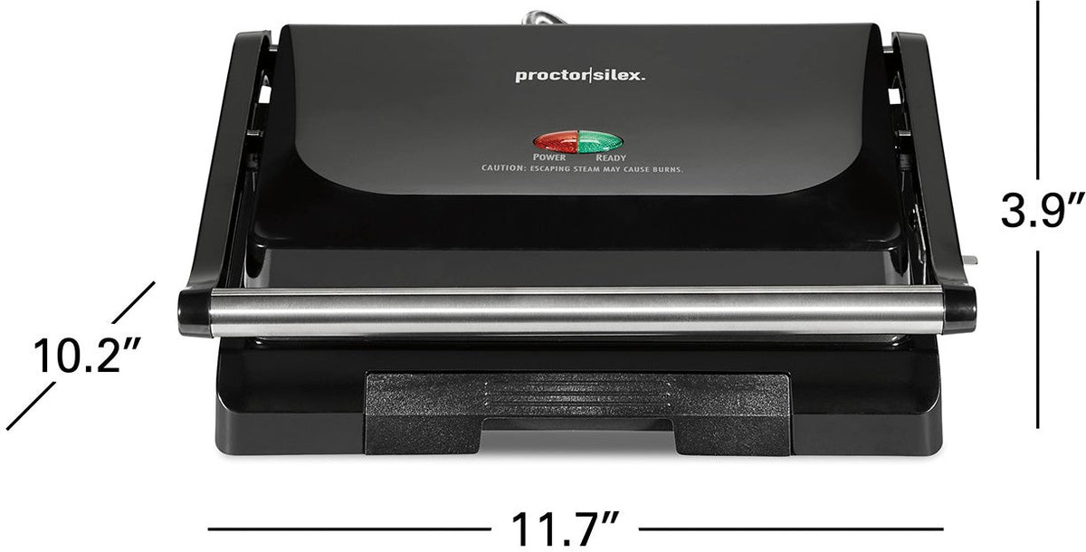 Proctor Silex Commercial - 2-in-1 Panini Press & Compact Grill - 25440PSC