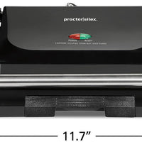 Proctor Silex Commercial - 2-in-1 Panini Press & Compact Grill - 25440PSC