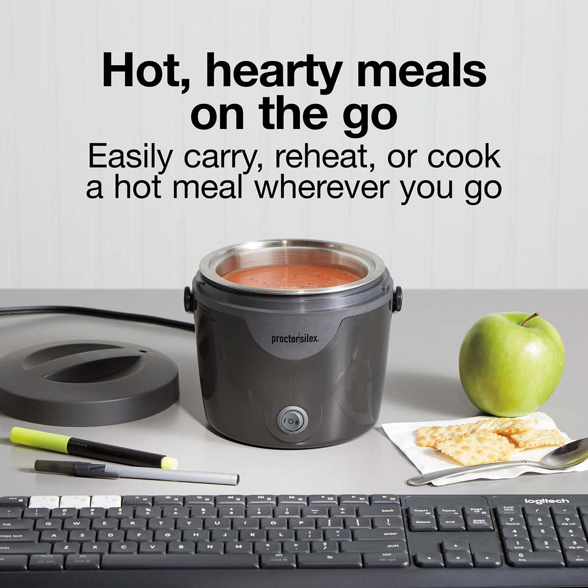 Proctor Silex Commercial - 20 Oz Portable Meal Warmer - 33120C