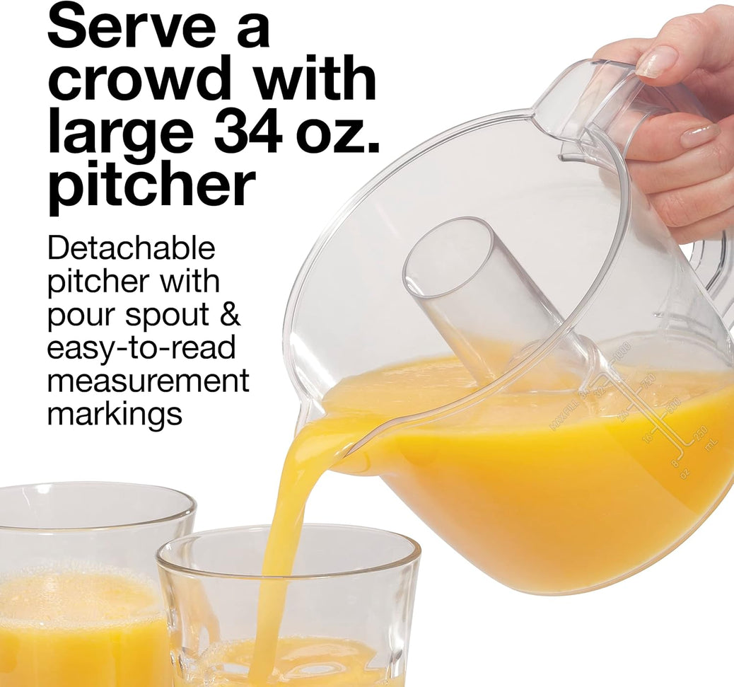 Proctor Silex Commercial - 34 Oz Pitcher White Electric Citrus Juicer - 66337