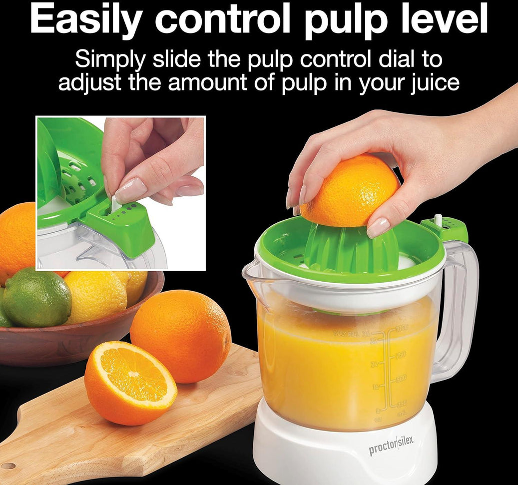 Proctor Silex Commercial - 34 Oz Pitcher White Electric Citrus Juicer - 66337