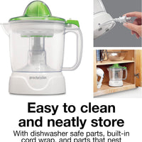 Proctor Silex Commercial - 34 Oz Pitcher White Electric Citrus Juicer - 66337