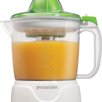Proctor Silex Commercial - 34 Oz Pitcher White Electric Citrus Juicer - 66337