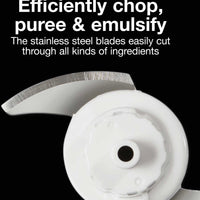 Proctor Silex Commercial - 4.7", 1.5 Cup Food Chopper White - 72500PS