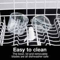 Proctor Silex Commercial - 4.7", 1.5 Cup Food Chopper White - 72500PS